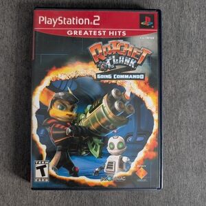 PS2 Sony Ratchet & Clank Going Commando (Greatest Hits) Video Game 🎮